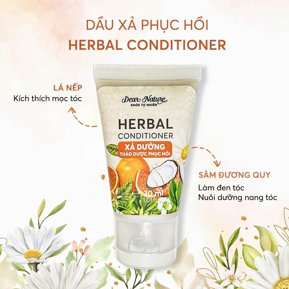 Dầu Xả Thảo Dược Phục Hồi Hư Tổn Herbal Conditioner 550ml