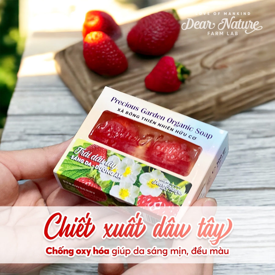 Xà Bông Precious Garde - Trái dâu tây