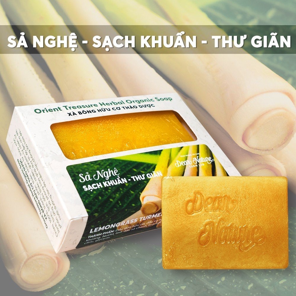 Xà Bông Thảo Dược Orient Treasure Sả Nghệ 100gr