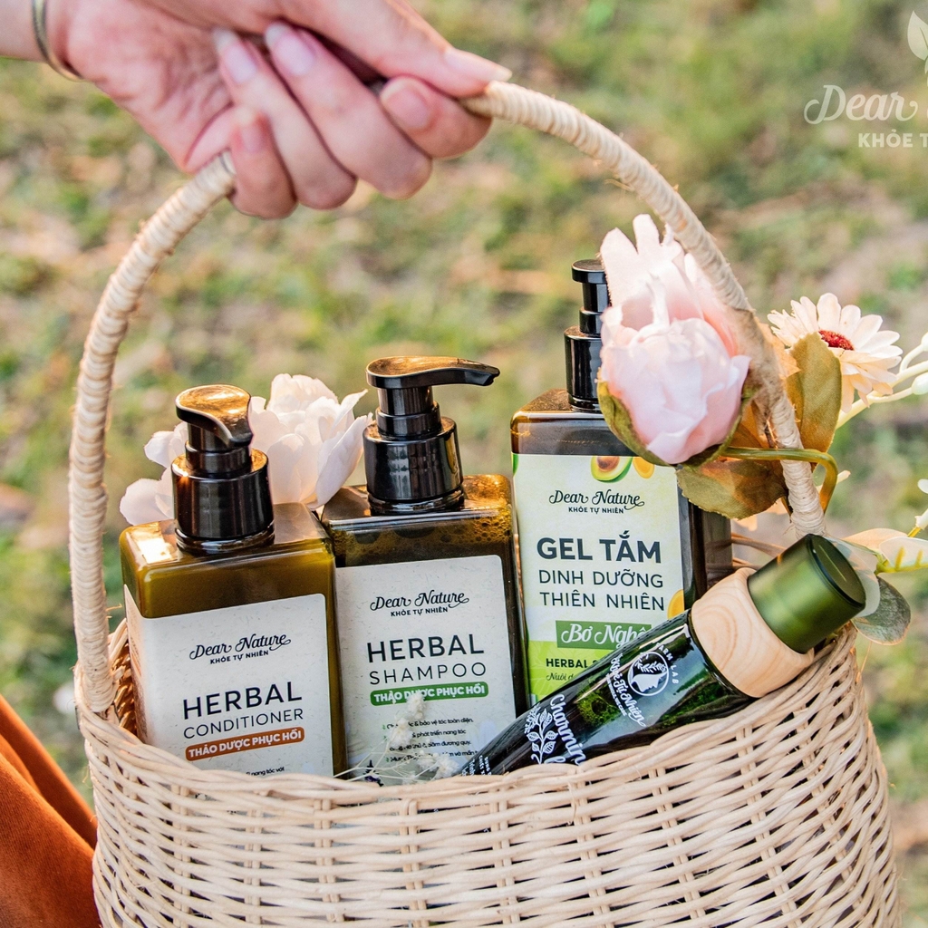 Bộ Dầu Gội & Dầu Xả Herbal Thảo Mộc Phục Hồi