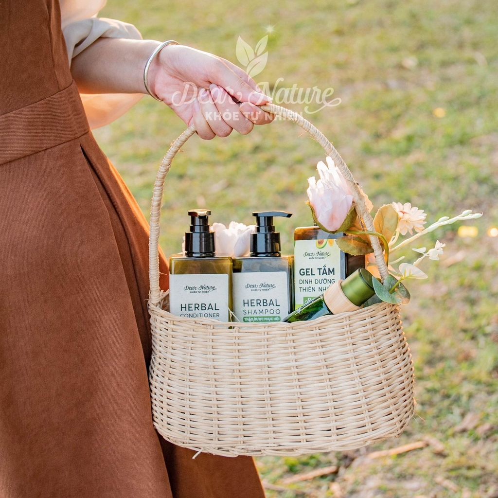 Bộ Gội Xả thảo dược phục hồi herbal 550ml
