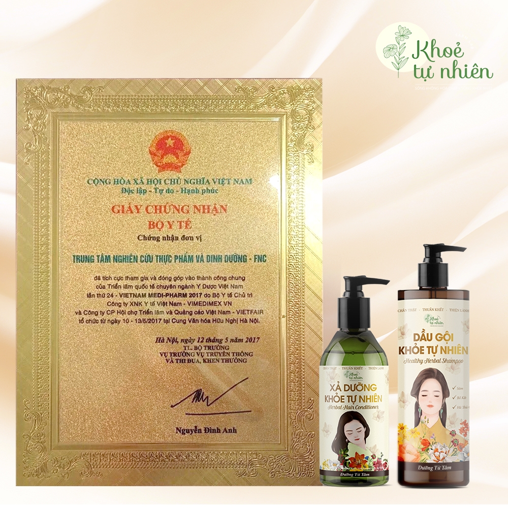 Dầu Gội Phục Hồi Khoẻ Tự Nhiên 300ml