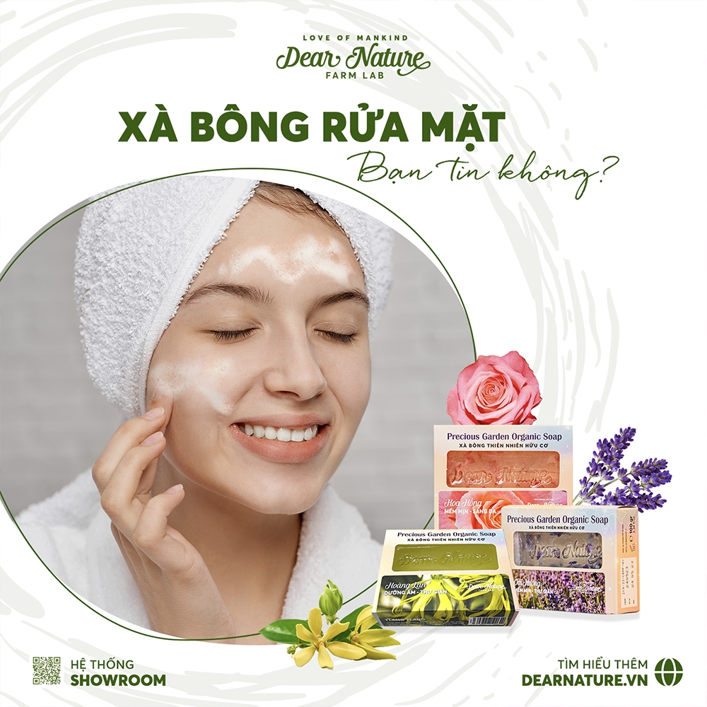 Xà Bông Thảo Dược Precious Garden Hoa Hoàng Lan 100gr