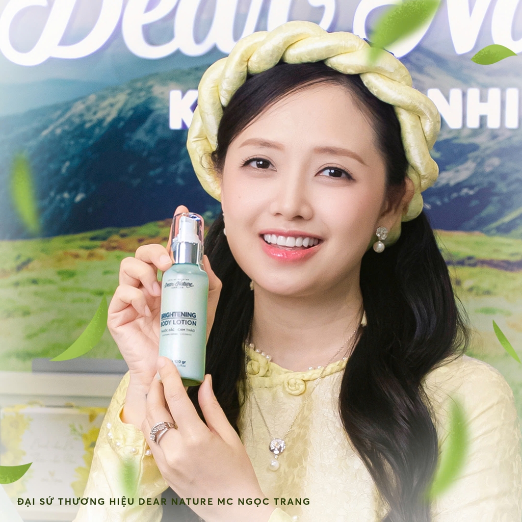 Kem dưỡng trắng da thuốc bắc cam thảo Brightening Body & Face Lotion