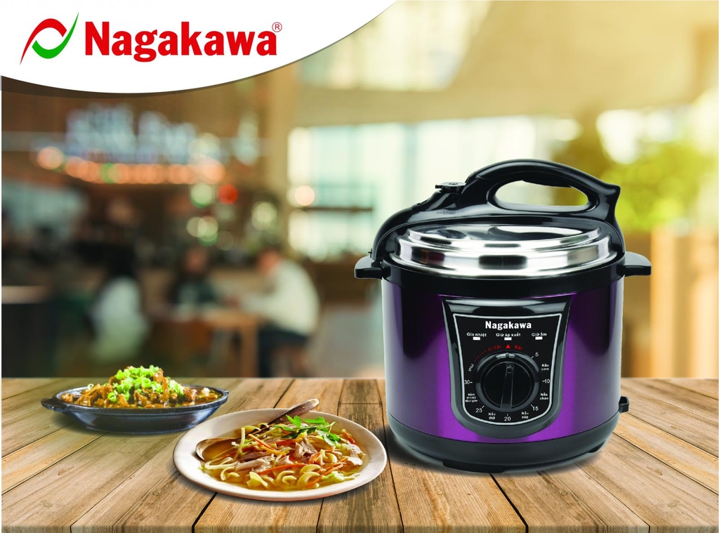 Nồi áp suất đa năng Nagakawa NAG0204