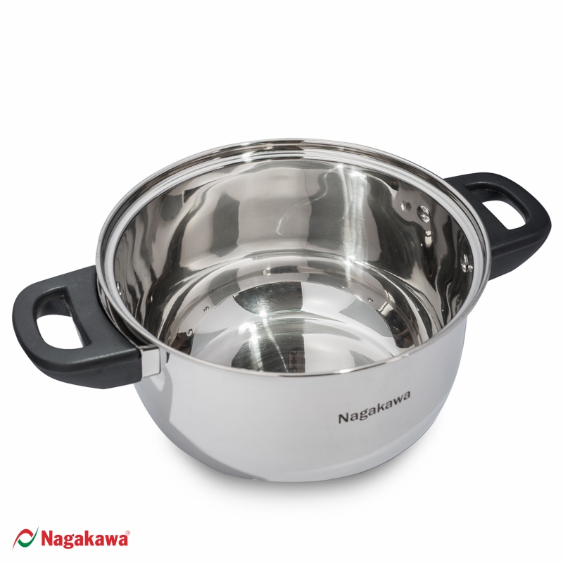 Bộ nồi inox 4 đáy Nagakawa NAG1303