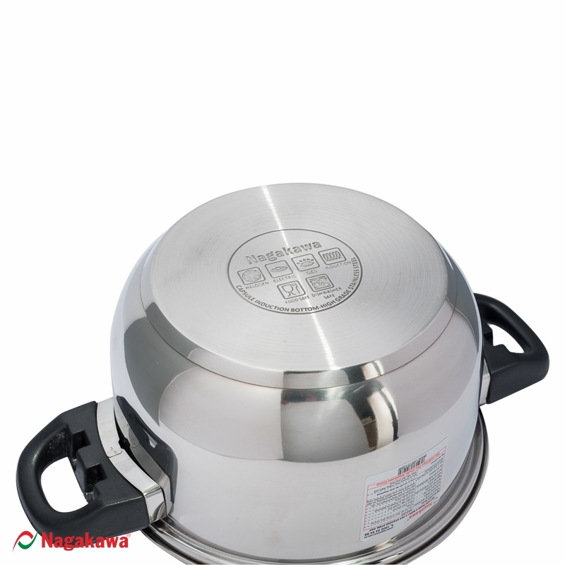 Bộ nồi inox 4 đáy Nagakawa NAG1303