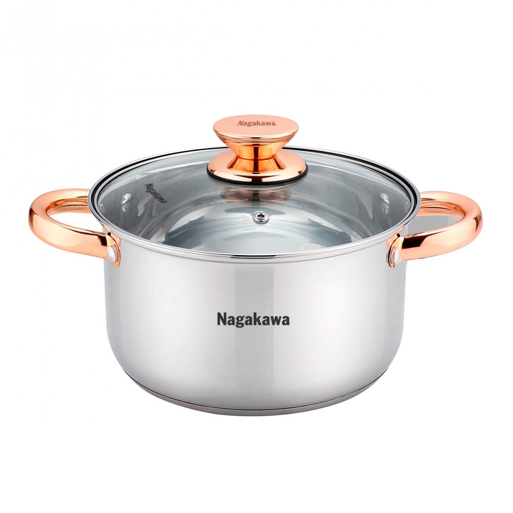 Bộ nồi inox 4 đáy Nagakawa NAG1306