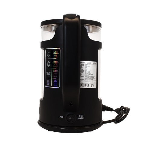 1.7L Nagakawa NAG0317 Glass Fast Boiling Kettle