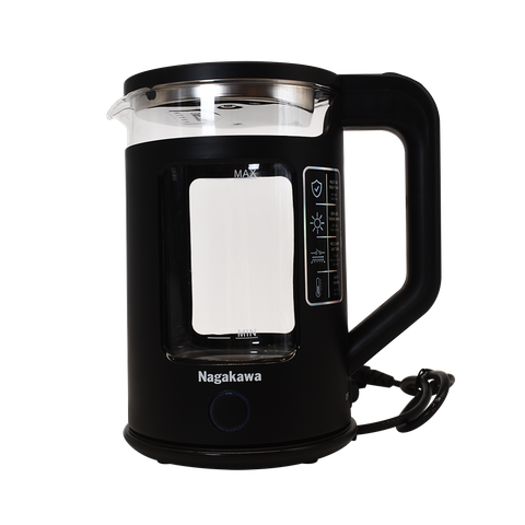 1.7L Nagakawa NAG0317 Glass Fast Boiling Kettle