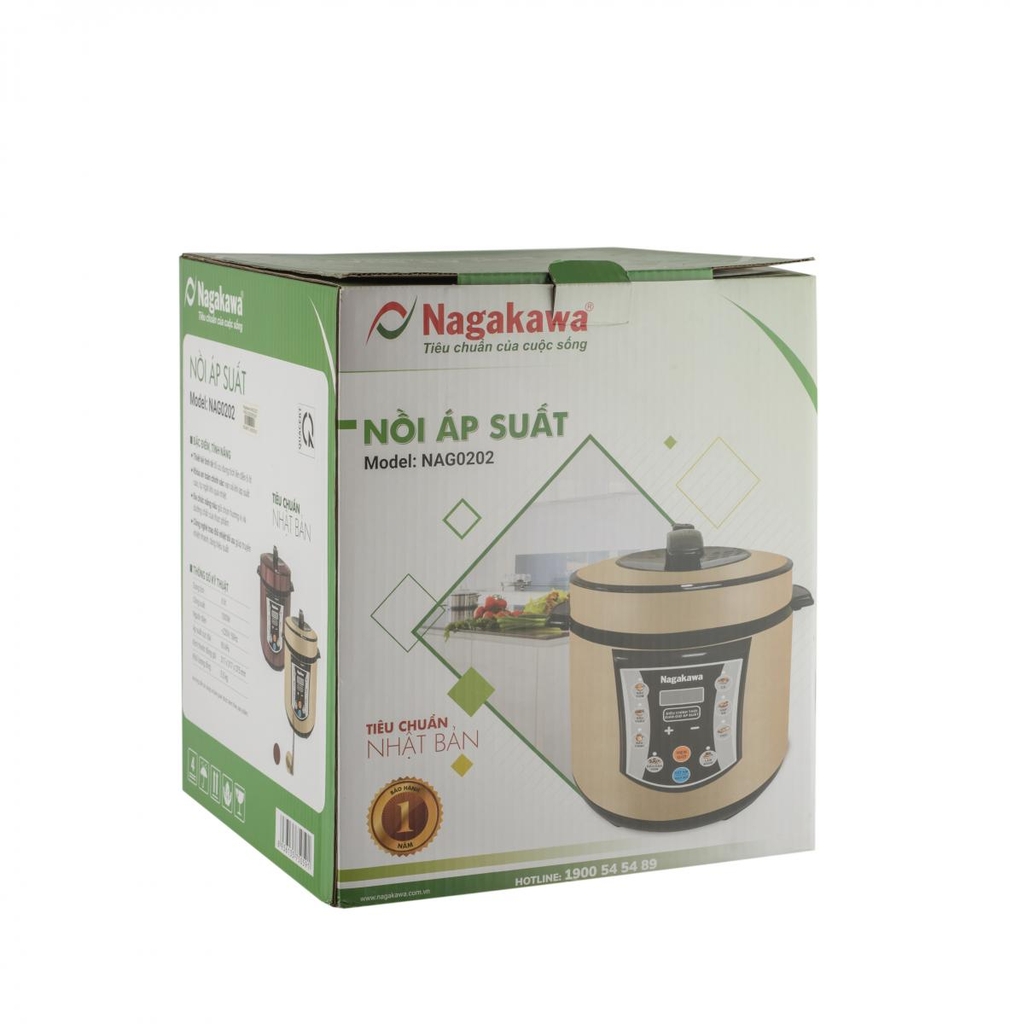 Nồi áp suất Nagakawa NAG0202
