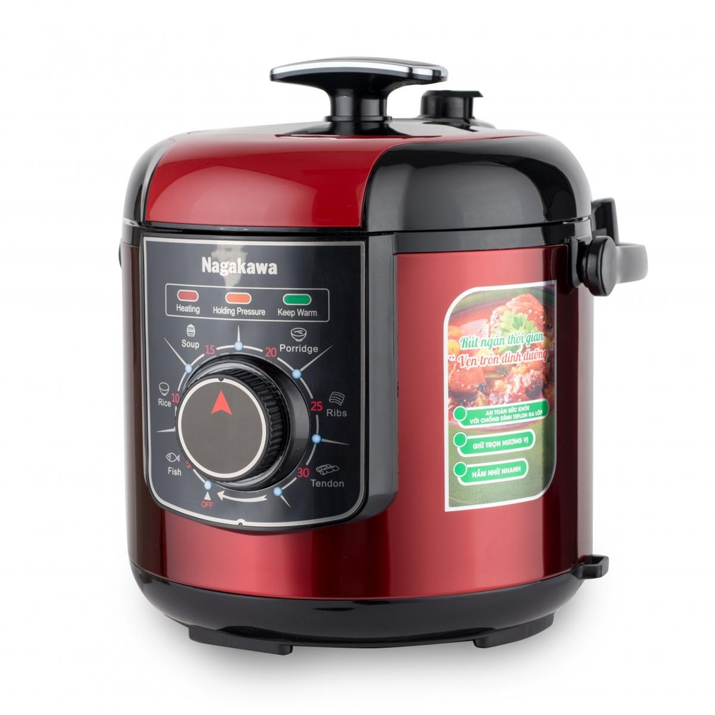 Nagakawa NAG0205 Multifunctional Pressure Cooker