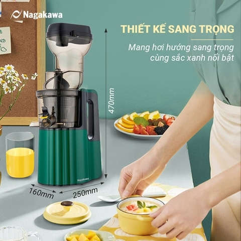 Nagakawa NAG0817 Slow Juicer