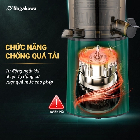 Nagakawa NAG0817 Slow Juicer