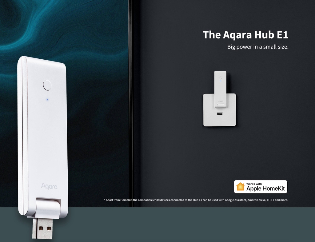Bộ điều khiển trung tâm Aqara E1 hub Hỗ trợ Apple Homekit
