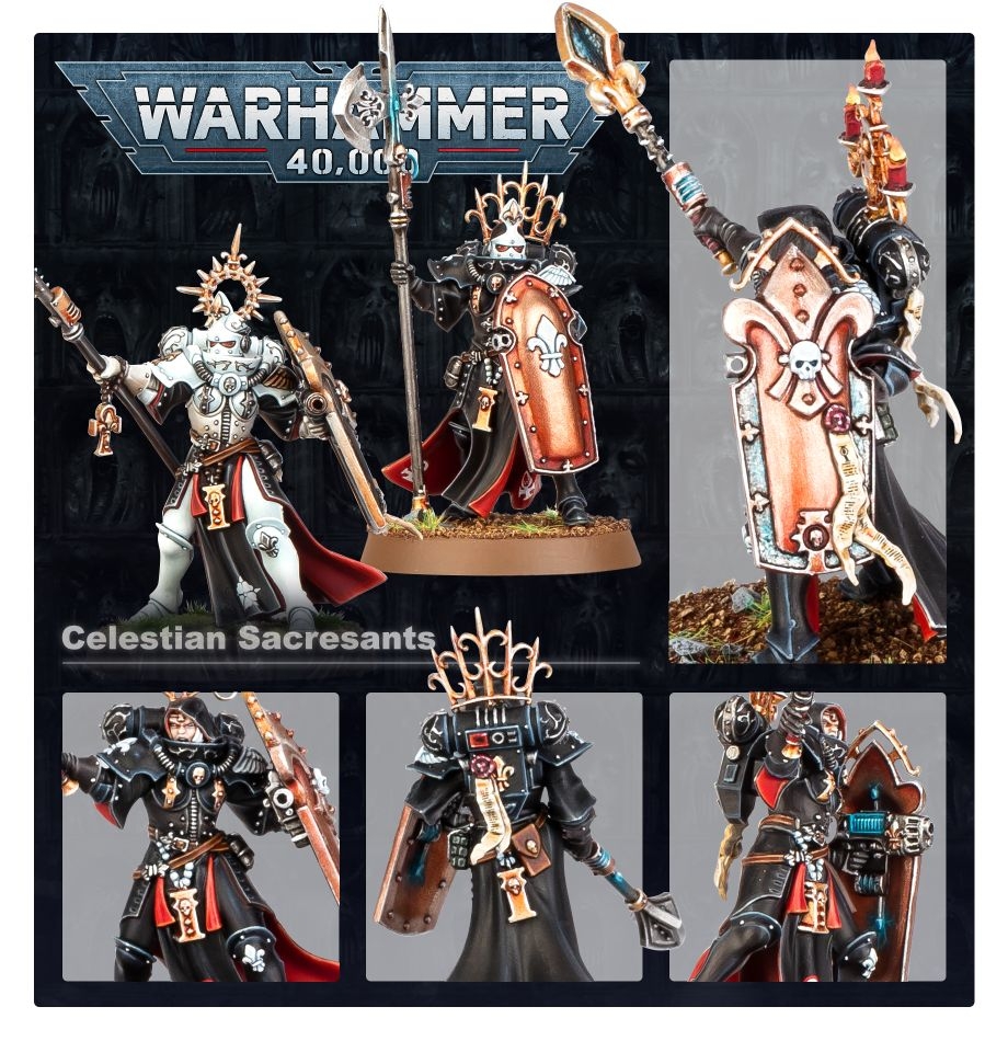 ADEPTA SORORITAS CELESTIAN SACRESANTS