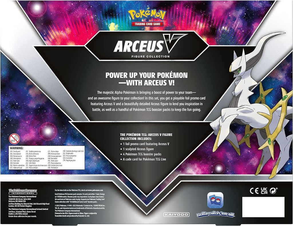 Pokemon TCG: Arceus V Figure Collection Box