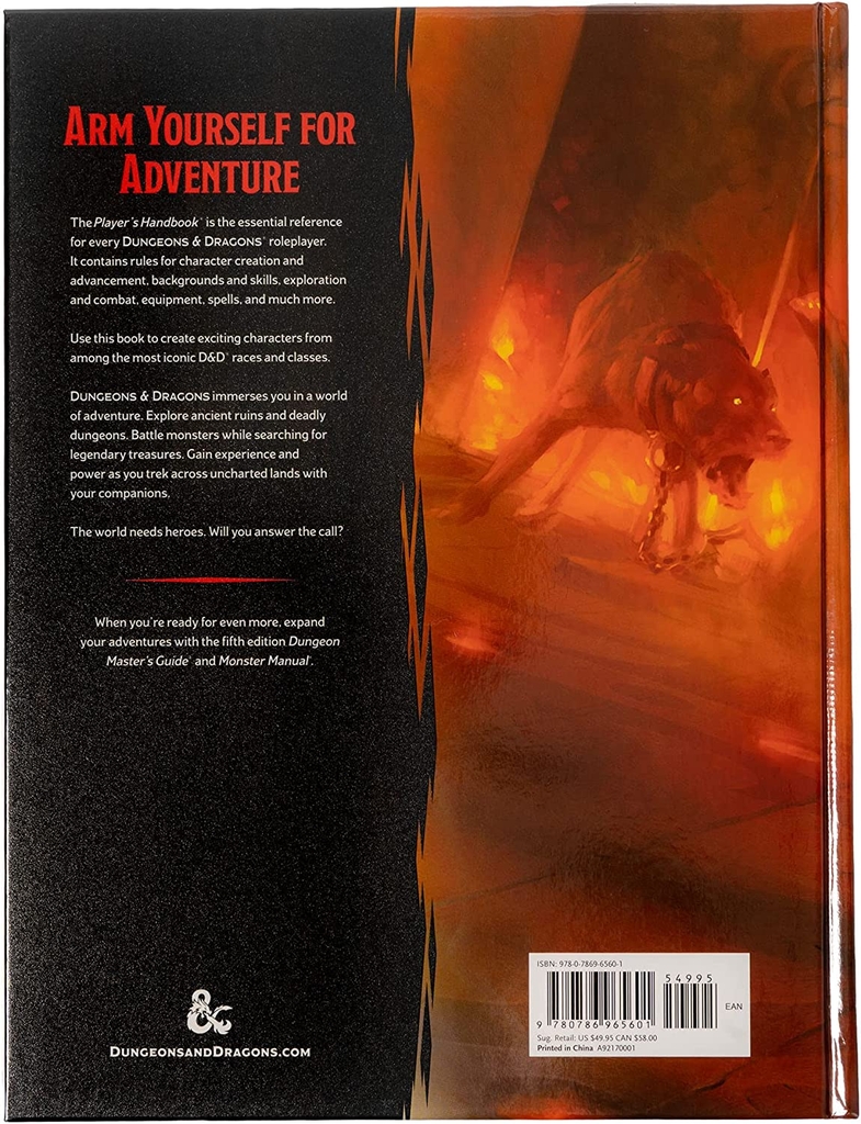 D&D 5E: Players Handbook