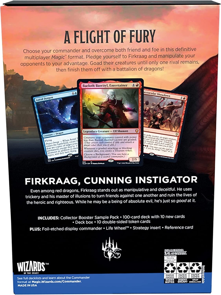 Commander MTG: Draconic Dissent
