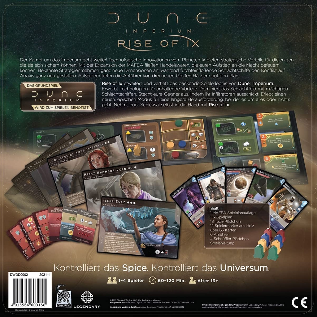 Dune: Imperium - Rise Of Ix (Expansion)