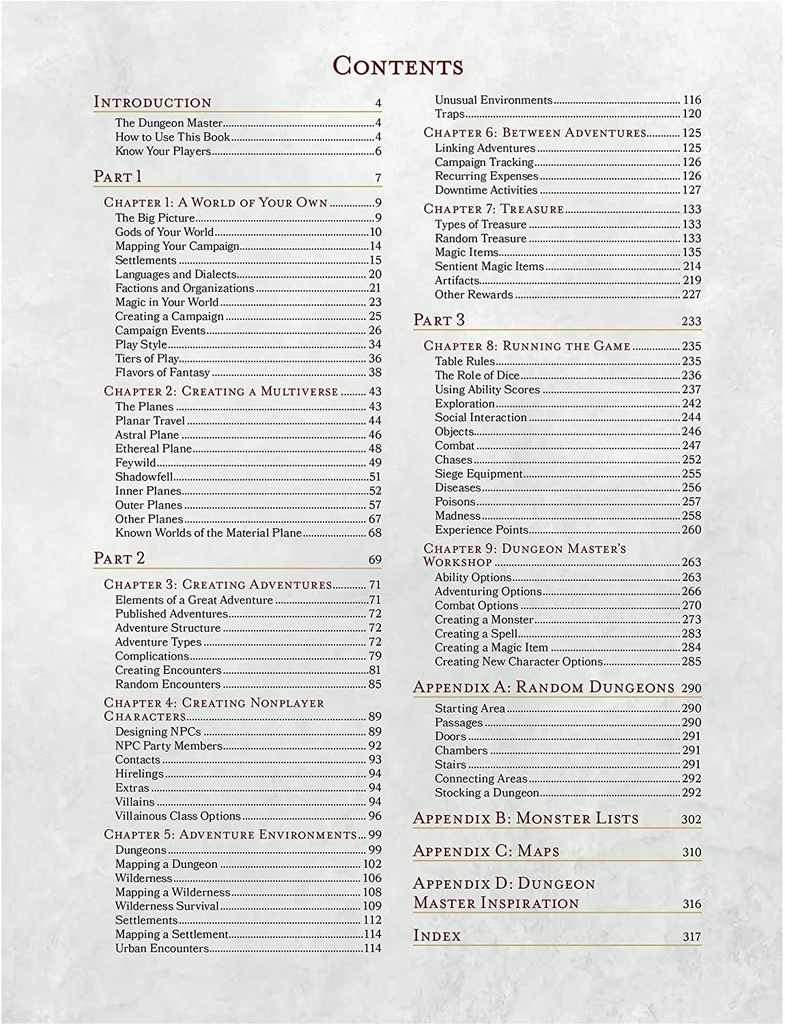 D&D 5E: Dungeon Masters Guide