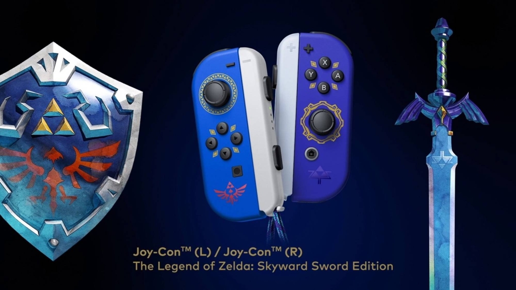 Joy-Con Controllers - The Legend of Zelda: Skyward Sword Set