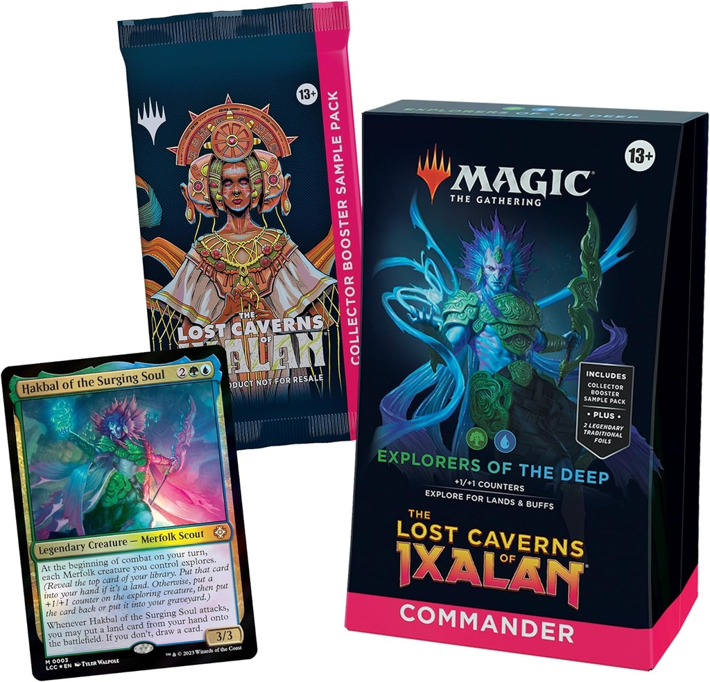 MTG: The Lost Caverns of Ixalan - Explorers of The Deep Commander Deck