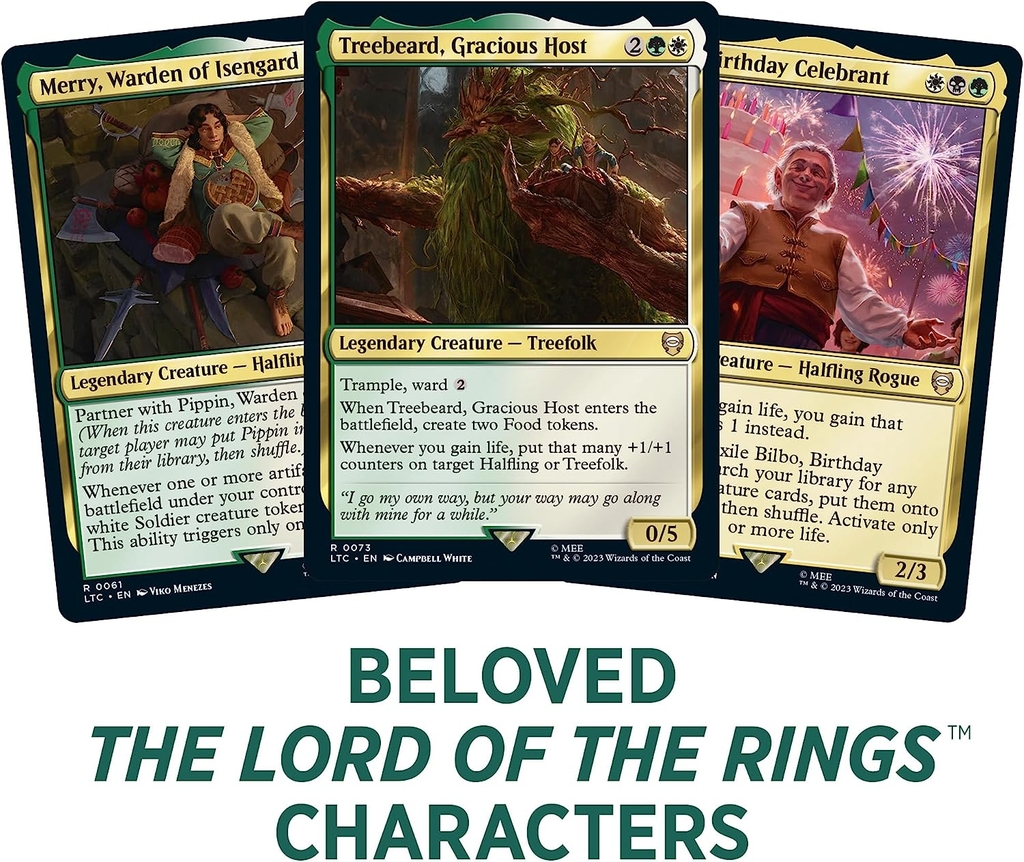 Bản sao của MTG: Food and Fellowship Commander Decks (The Lord of the Rings- Tales of Middle-earth)