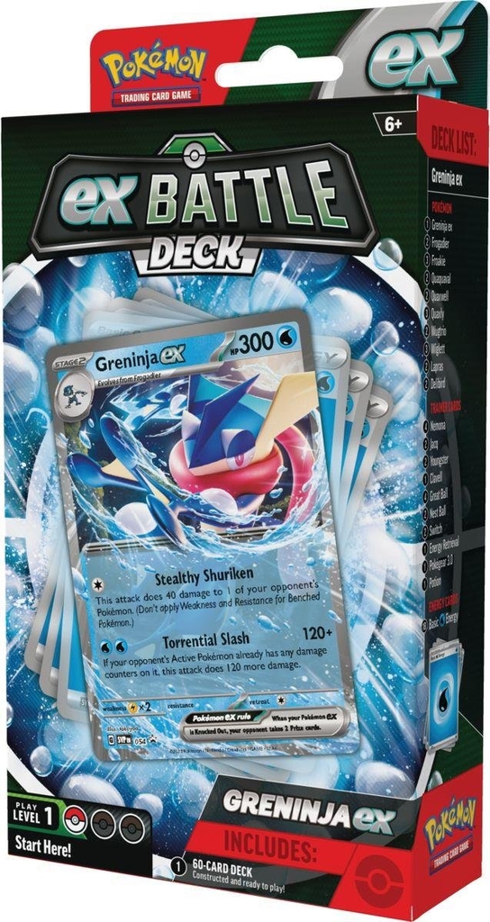 Pokemon TCG: Greninja EX Batlle Deck