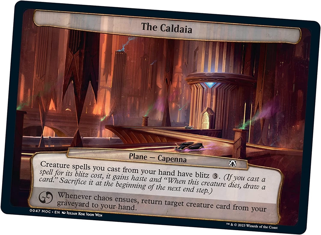 Bản sao của March of the Machine Commander Deck - Cavalary Charge