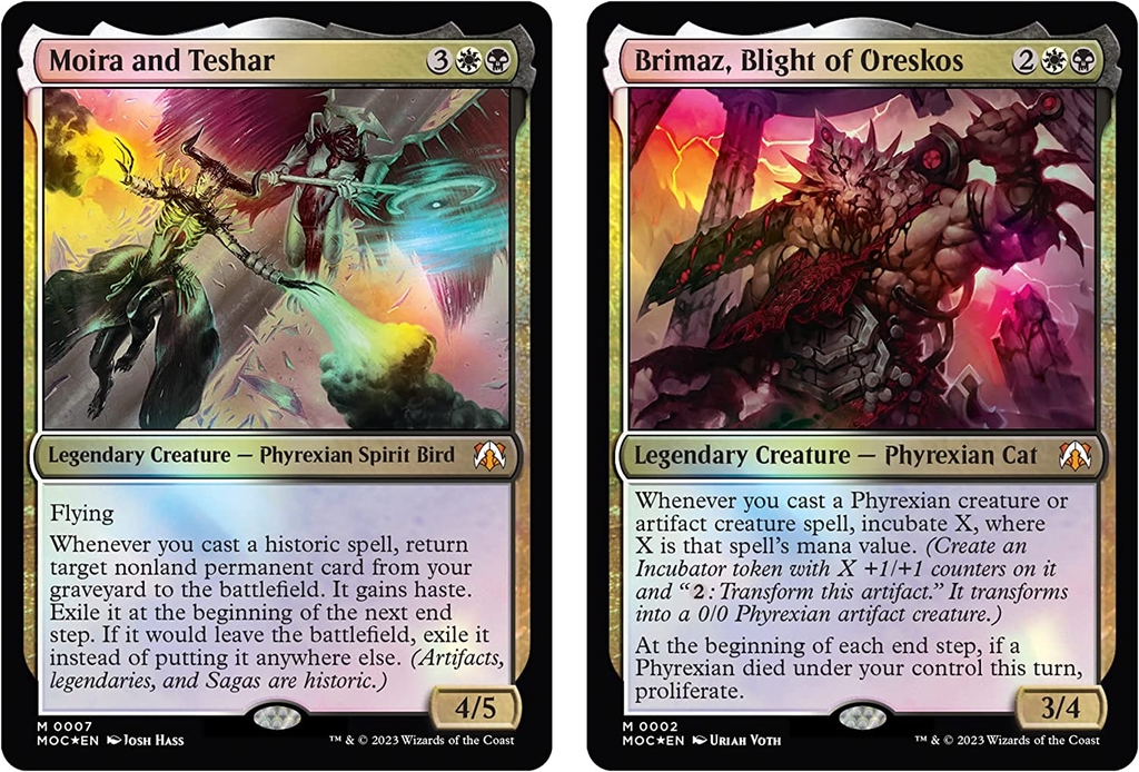 Bản sao của March of the Machine Commander Deck - Cavalary Charge