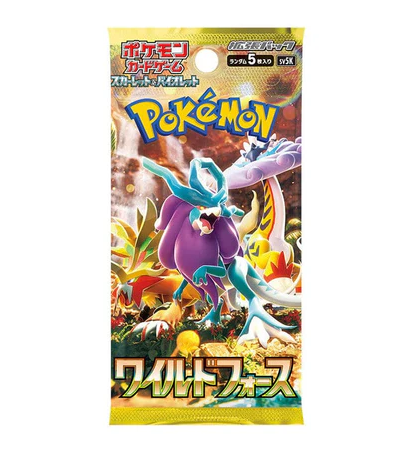 Pokemon TCG: Wild Force sv5k Jp (pack)