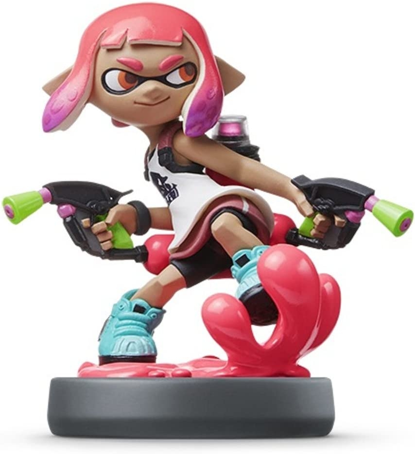 Inkling Girl (Neon Pink) - Amiibo Splatoon