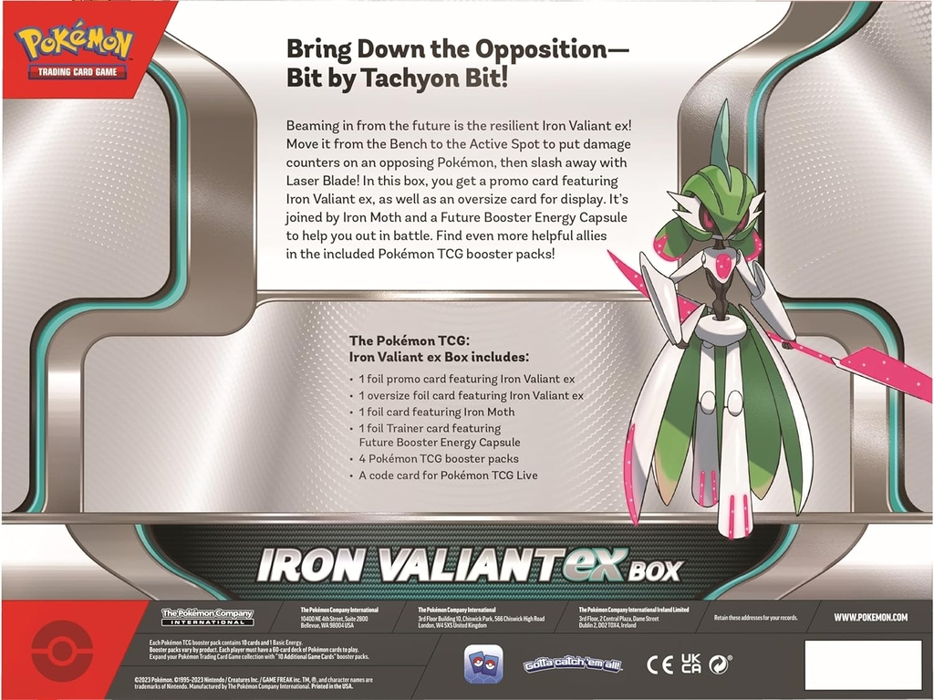 Iron Valiant EX box