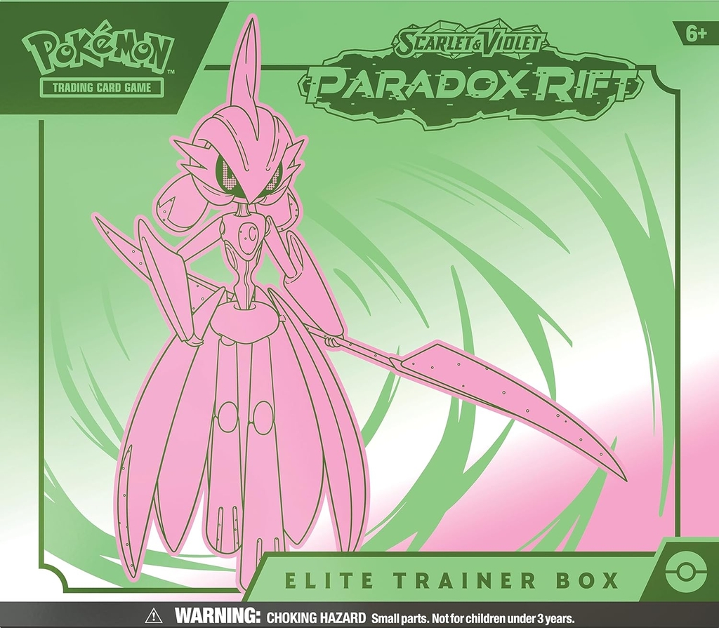 Pokemon TCG: Scarlet and Violet - Paradox Rift Elite Trainer Box (Iron Valiant)