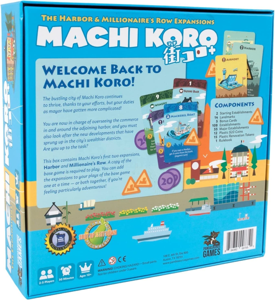 Machi Koro Expansion