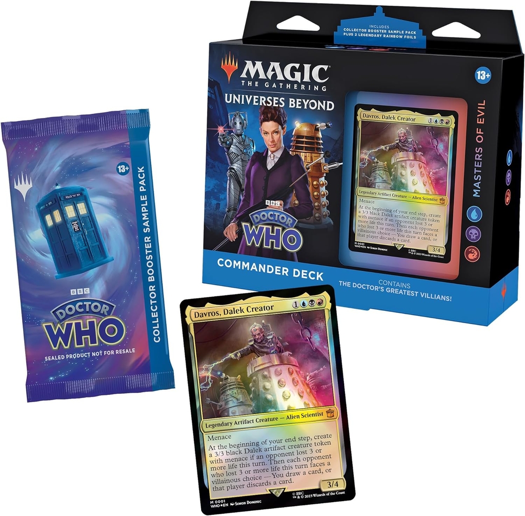 MTG: Dr. Who -  Masters of Evil Commander Deck