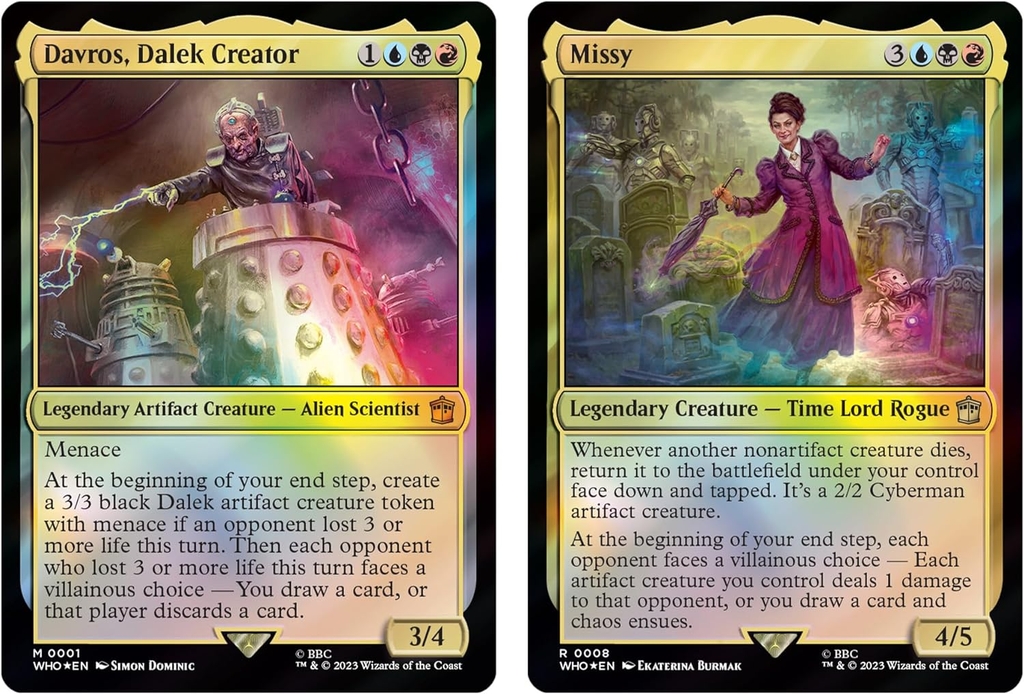 MTG: Dr. Who -  Masters of Evil Commander Deck