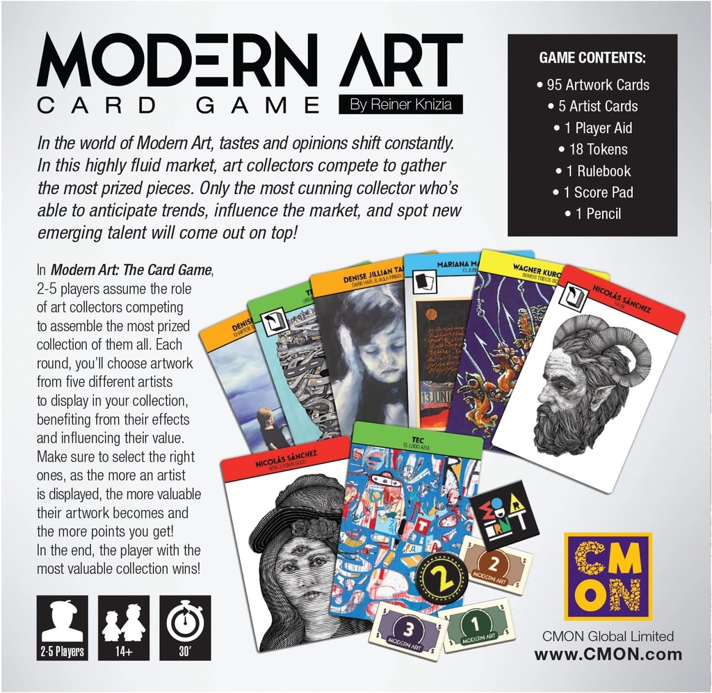 Modern Art: The Card Game