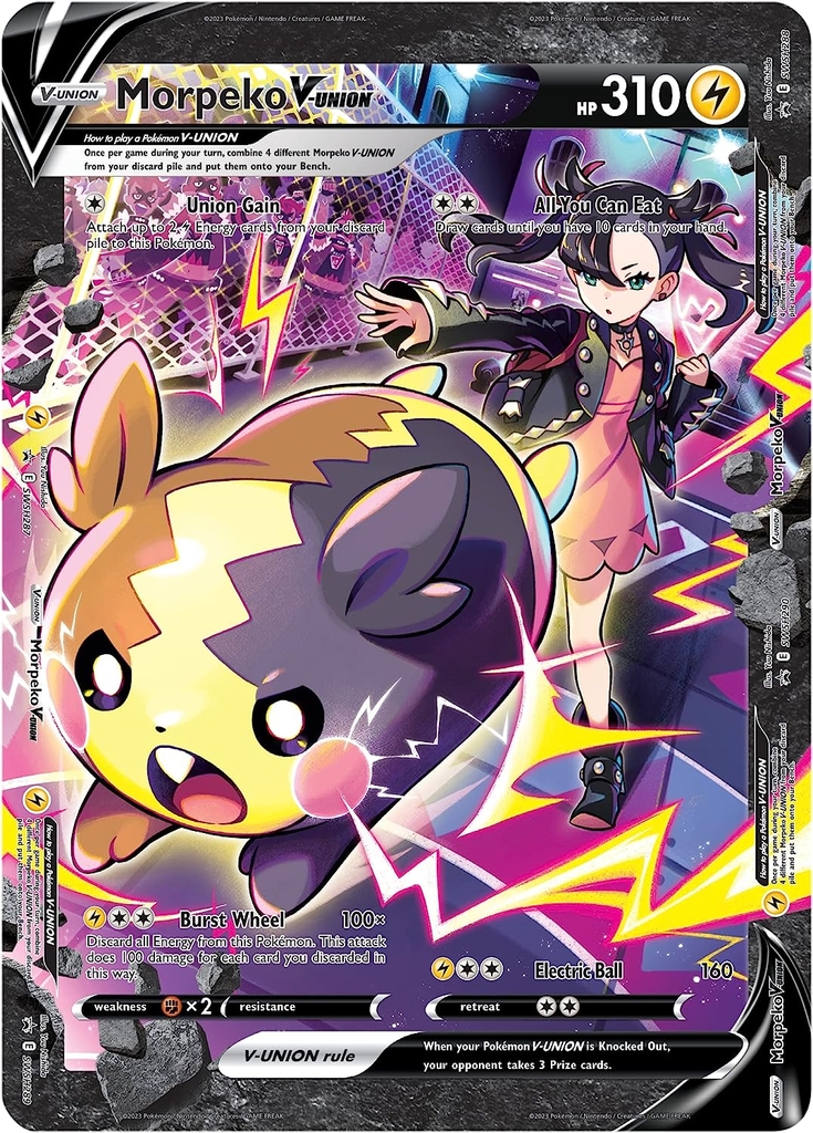 Morpeko V-Union - Crown Zenith Premium Playmat Collection