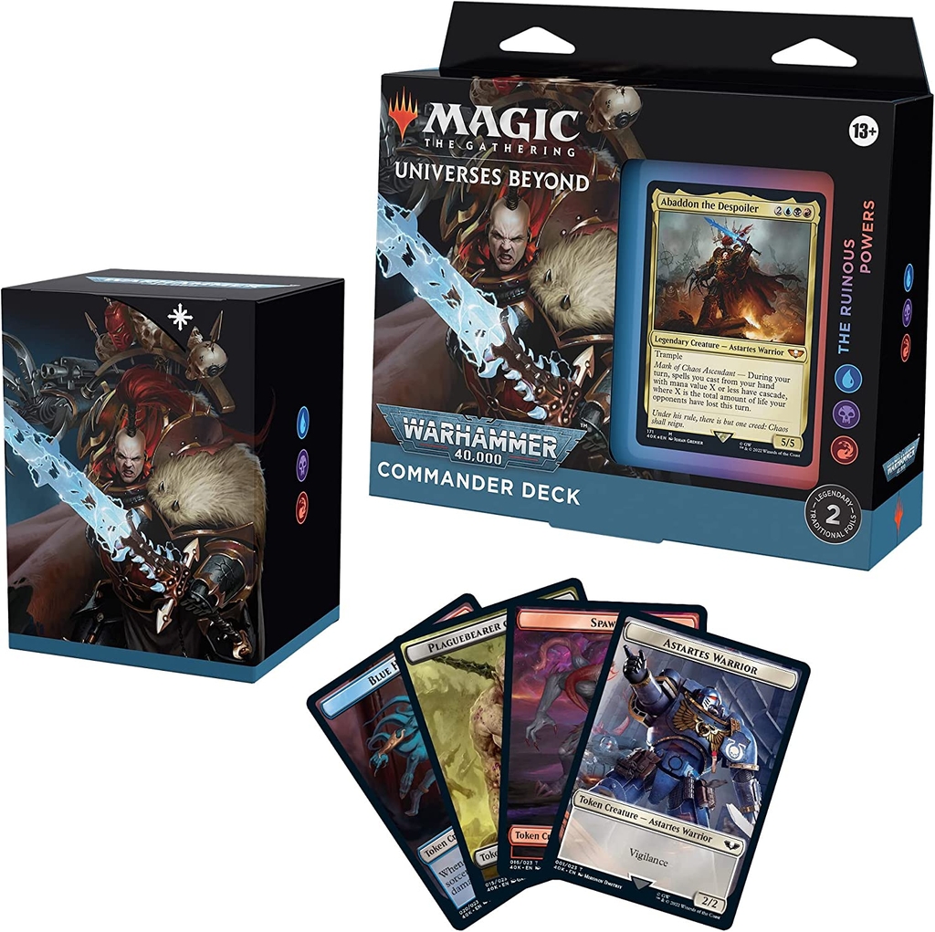 MTG: Universes Beyond - Warhammer 40,000 Commander Deck – The Ruinous Powers