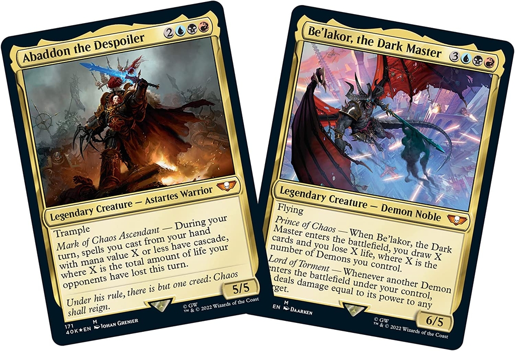 MTG: Universes Beyond - Warhammer 40,000 Commander Deck – The Ruinous Powers