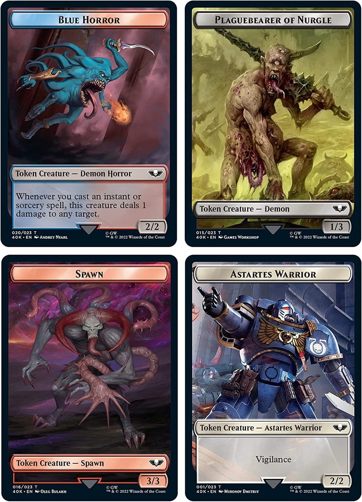 MTG: Universes Beyond - Warhammer 40,000 Commander Deck – The Ruinous Powers