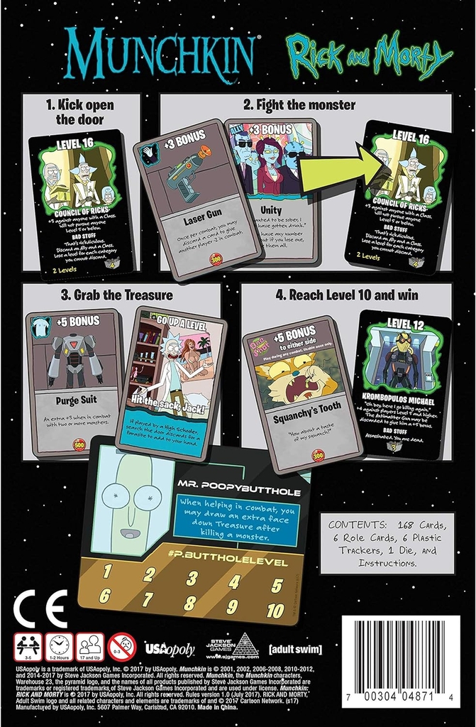 Munchkin: Rick And Morty