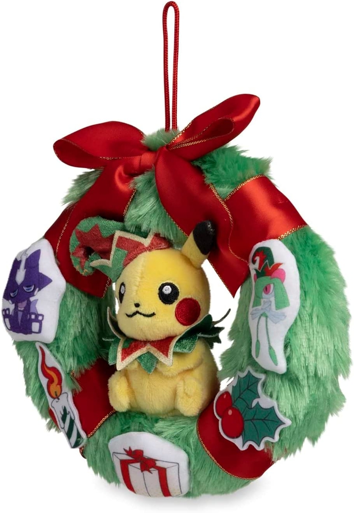 Pikachu Pokémon Holiday Workshop Wreath