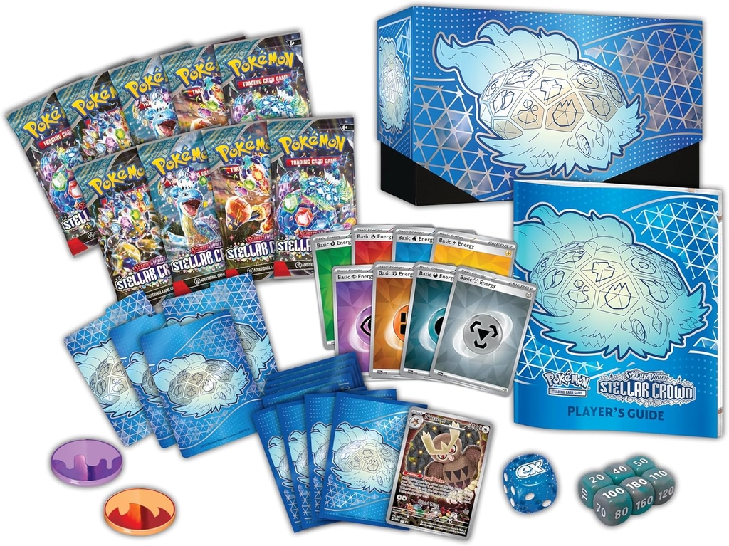 Pokemon TCG: Scarlet & Violet - Stellar Crown Elite Trainer Box