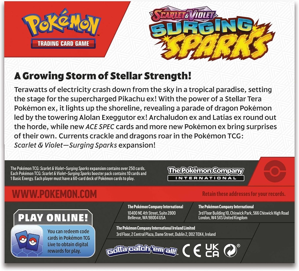 Pokemon TCG: Scarlet & Violet - Surging Spark