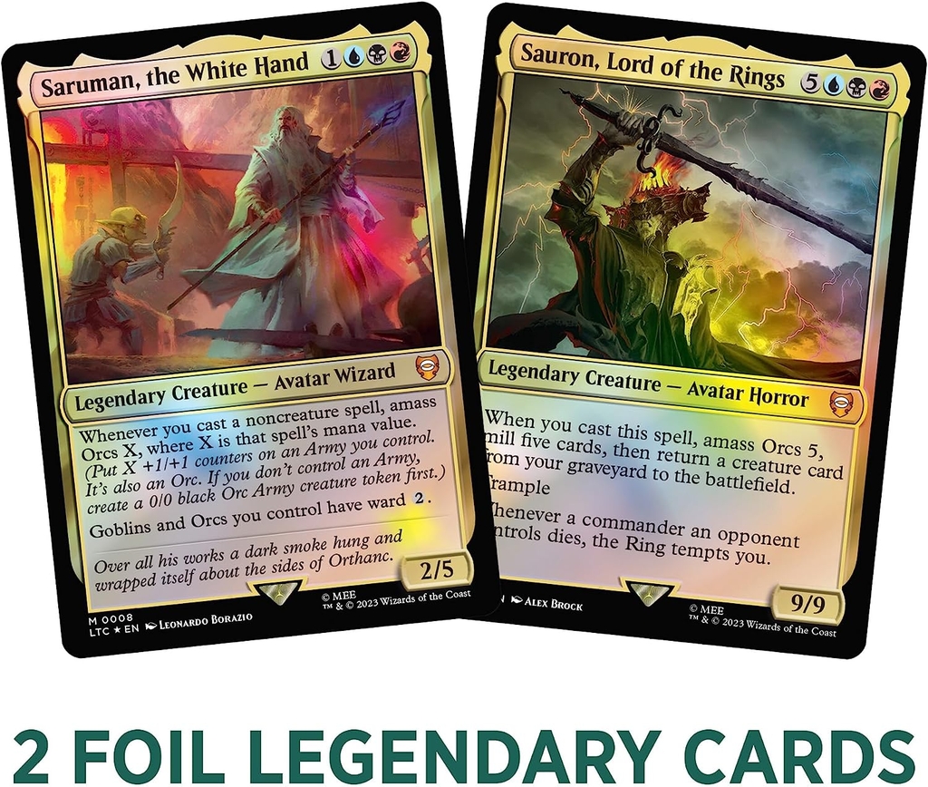 MTG: The Hosts of Mordor Commander Decks (The Lord of the Rings - Tales of Middle-earth)