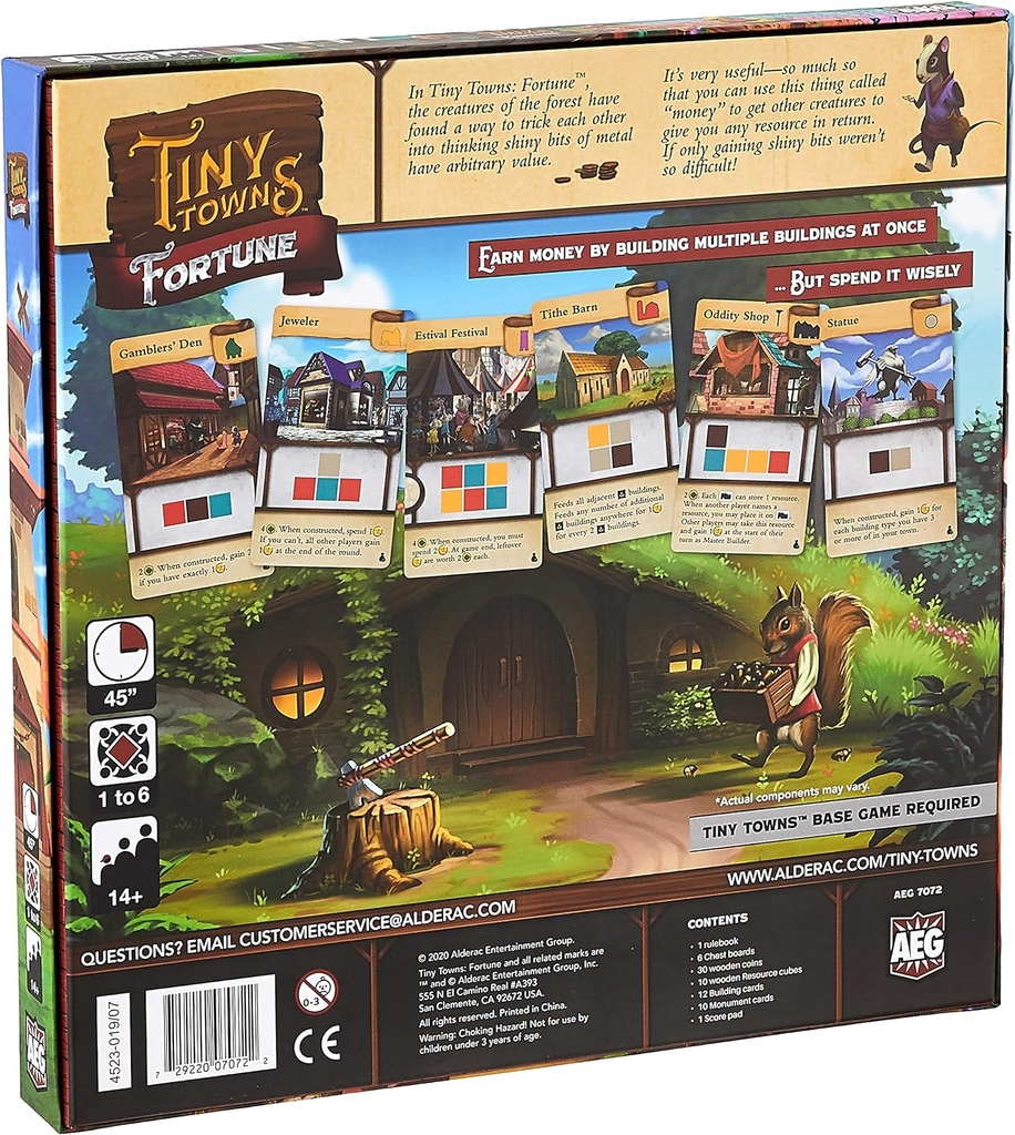 BG: Tinytown Fortune Expansion