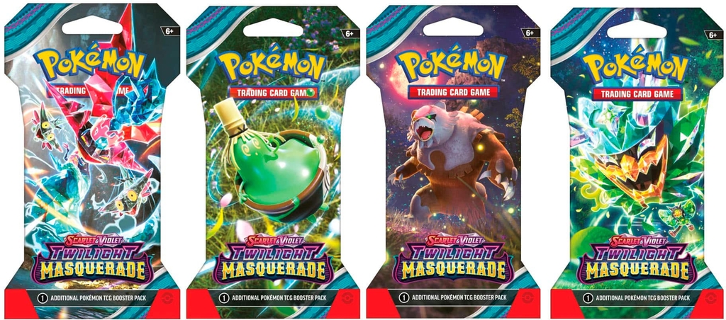 Pokemon TCG: Scarlet & Violet - Twilight Masquerade - Sleeved Pack